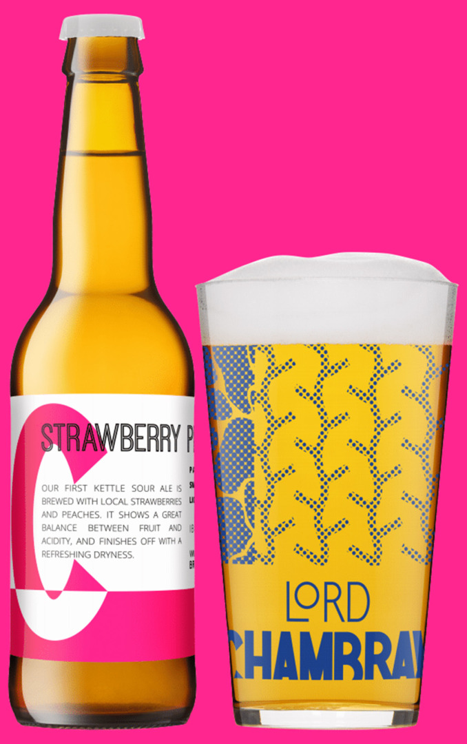 Lord Chambray – Craft Beer from Malta Strawberry Peach Sour